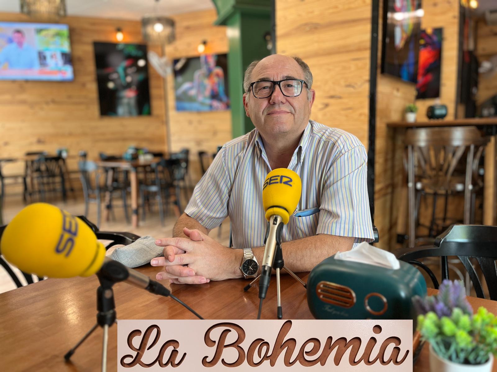 Vicente Torregrosa, ex empleado de la FFCV en La Bohemia