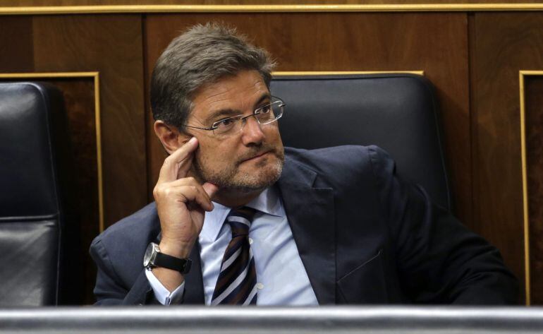 El ministro de Justicia, Rafael Catalá, en una fotografía de archivo. 