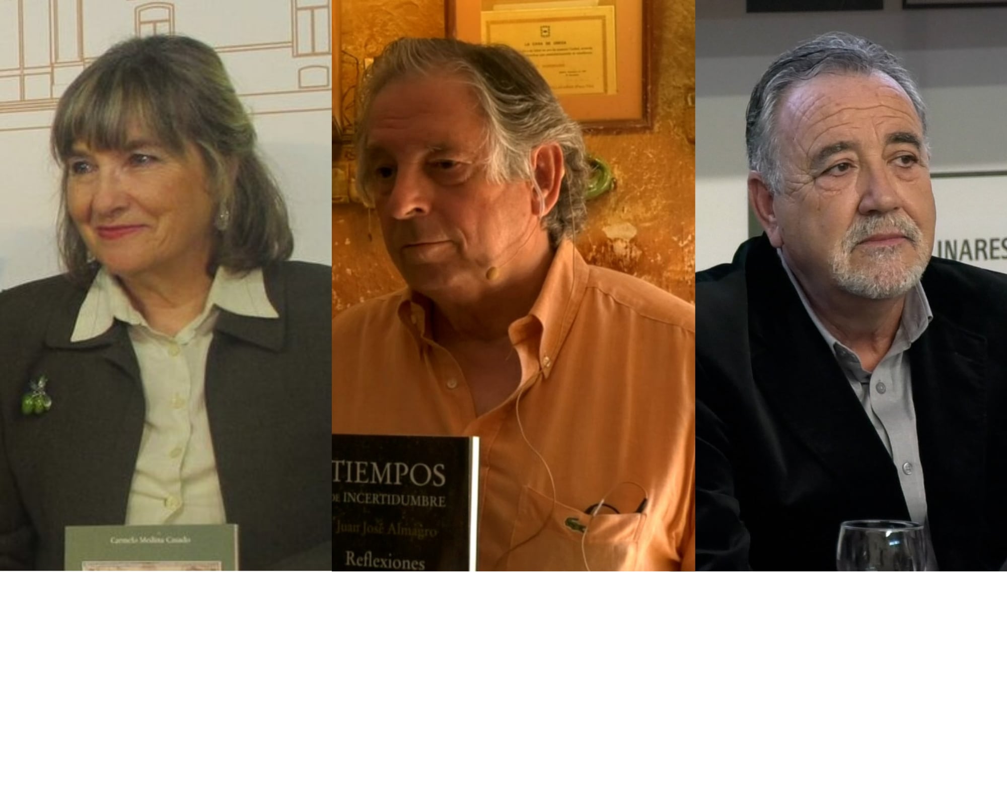 Adela Tarifa, Juan José Almagro y Jesús Maeso de la Torre