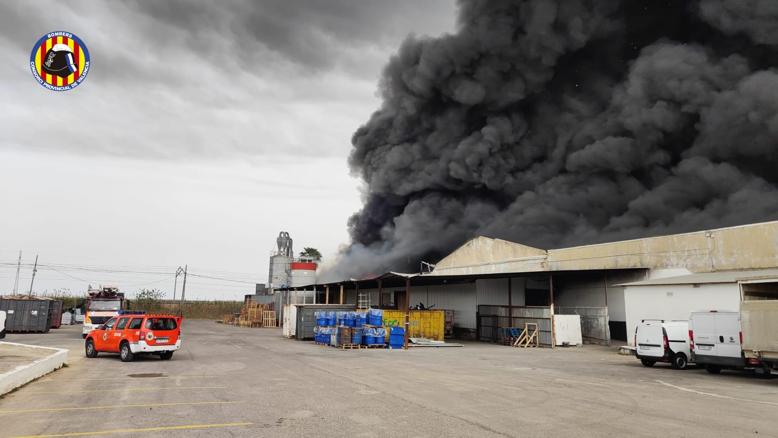 Incendio en Sollana