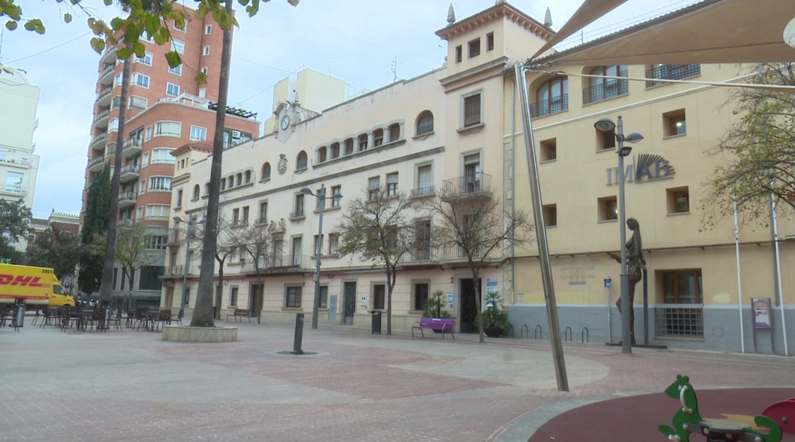 Antiguo edificio de Correos en Gandia