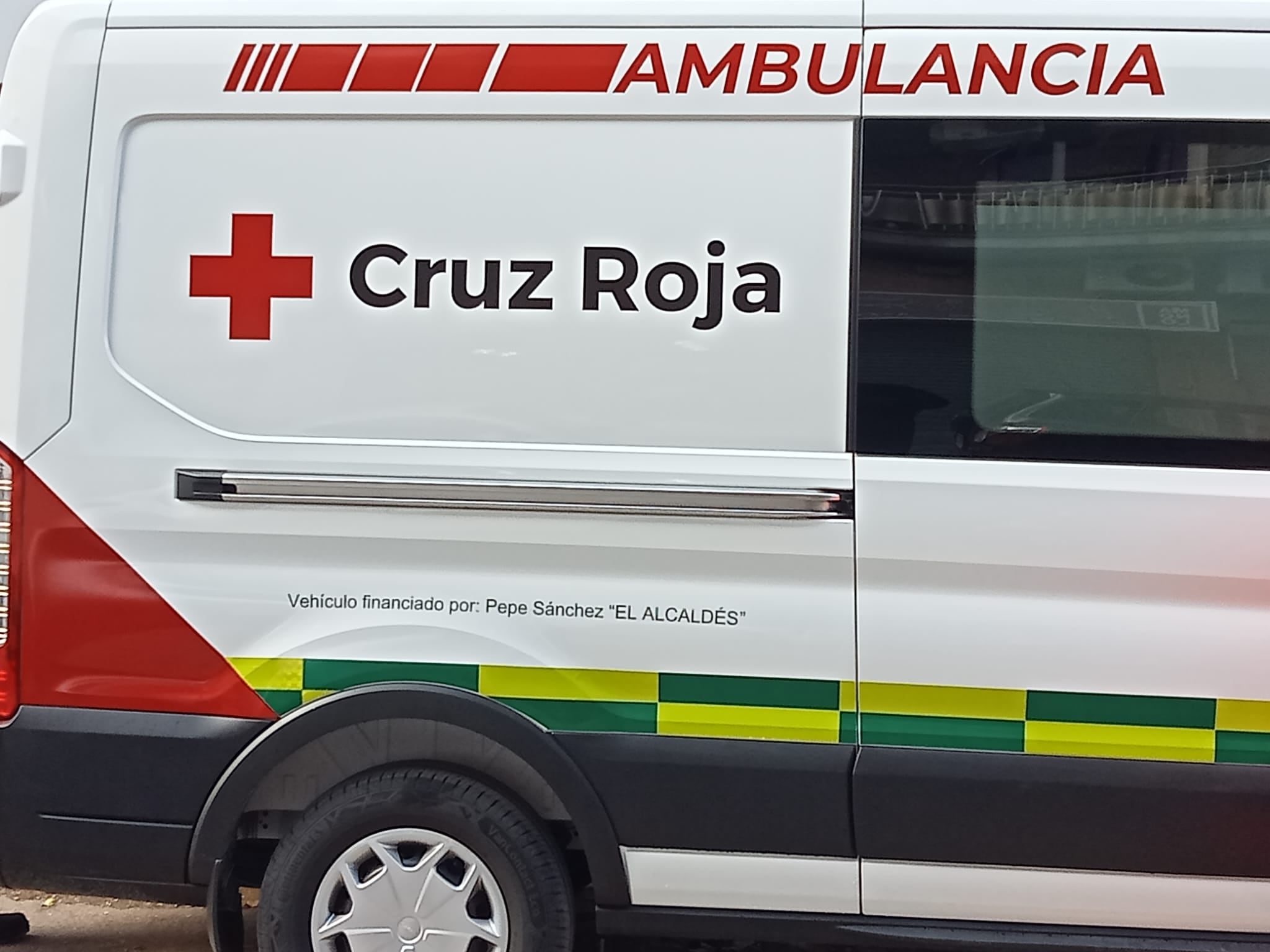 Nueva ambulancia de la Cruz Roja