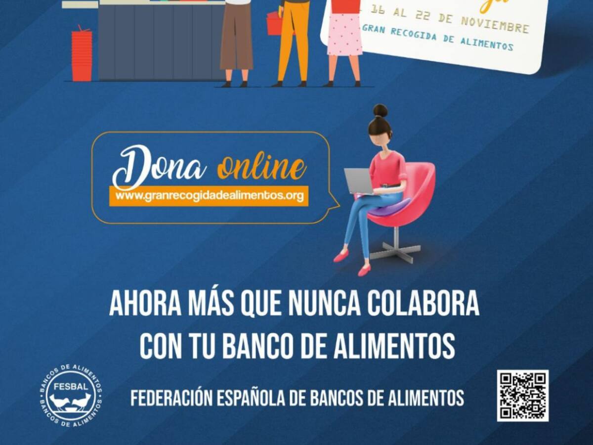 La pandemia no frena la Gran Recogida solidaria que este año será de donativos y no de alimentos físicos