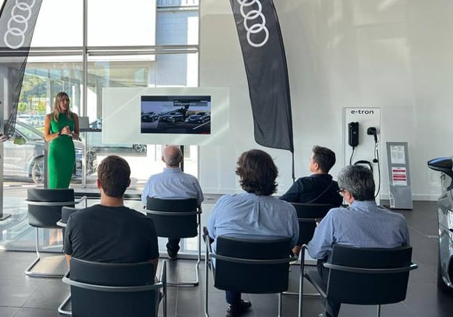 Presentación en Gandia de las novedades de Audi