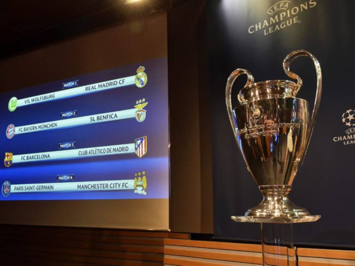 Wolfsburgo-Real Madrid y Barcelona-Atlético, en cuartos