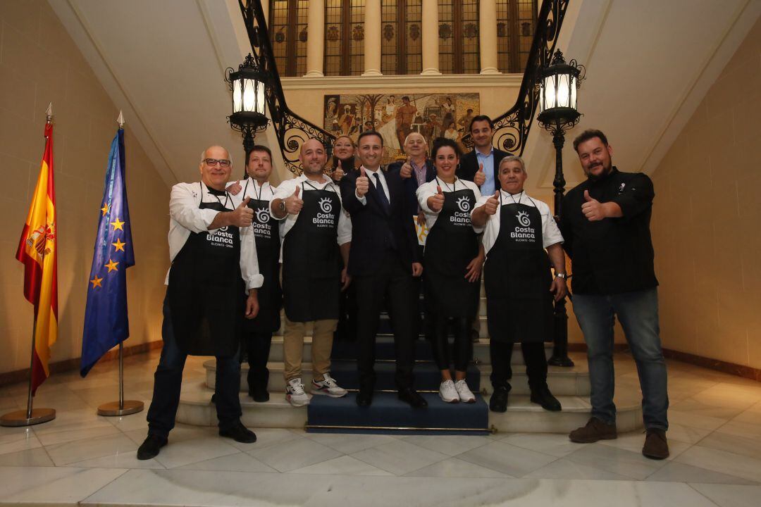 Cocineros participantes en el espacio &#039;Food Experience&#039;.