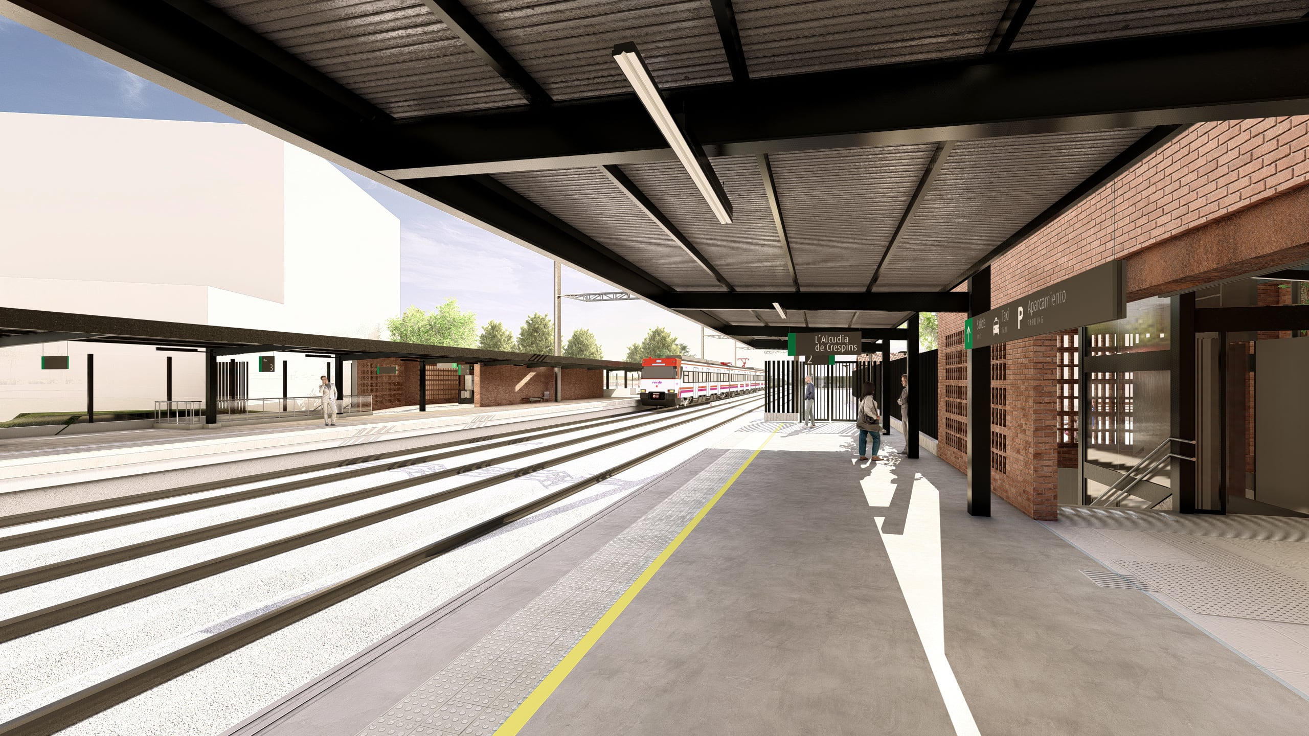 Nueva estación de L&#039;Alcúdia de Crespins