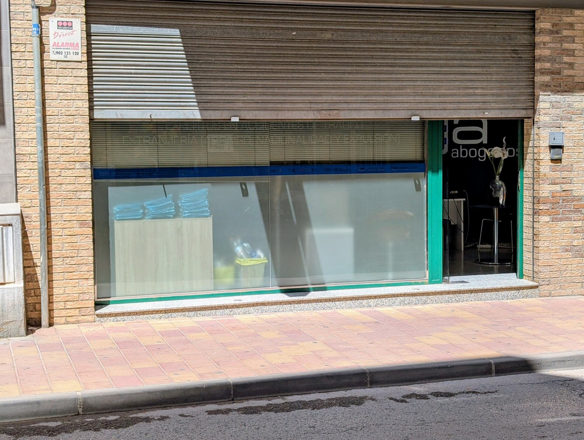 Despacho de abogados en donde se ha producido el tiroteo.