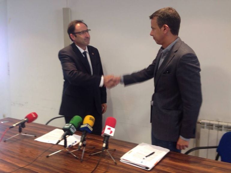 Alfonso Polanco y Juan Pablo Izquierdo