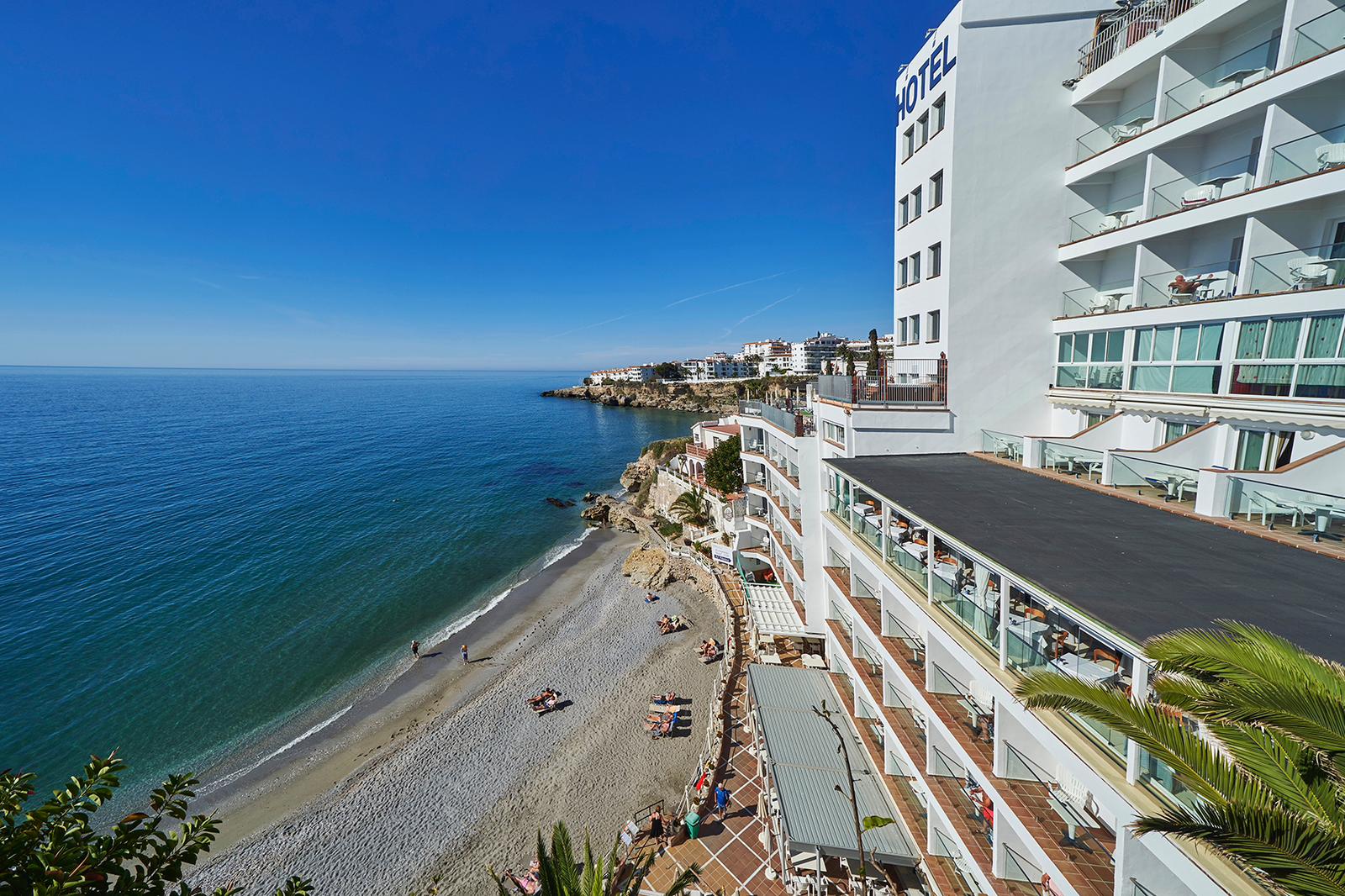 Uno de los hoteles de la Costa del Sol