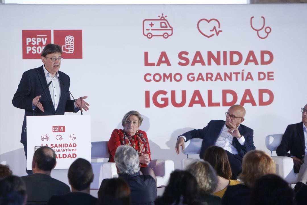 Ximo Puig en las jornadas &quot;La Sanidad como garantía de igualdad&quot;