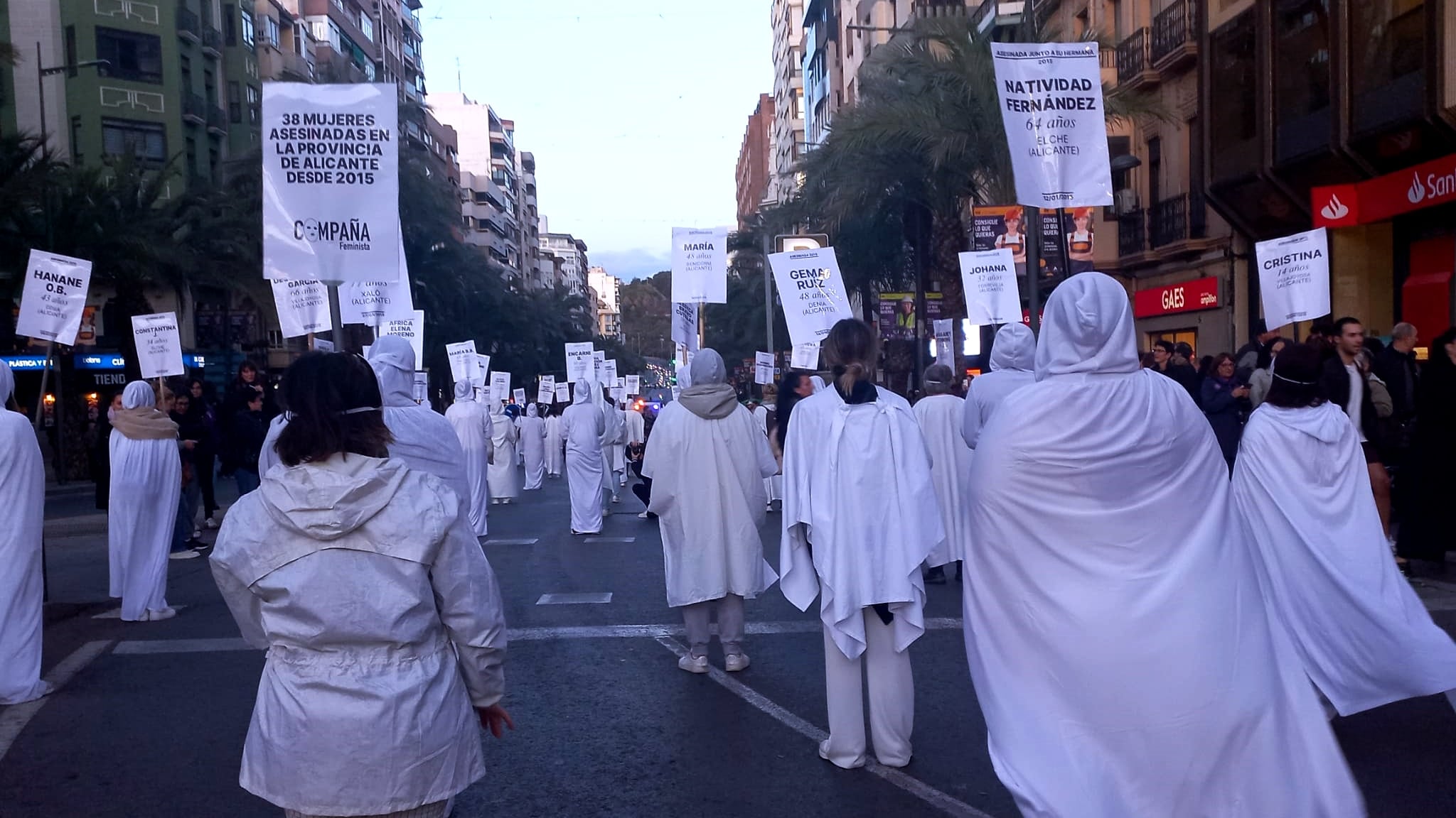 Manifestaciones del 8M, Día de la Mujer, en Alicante.