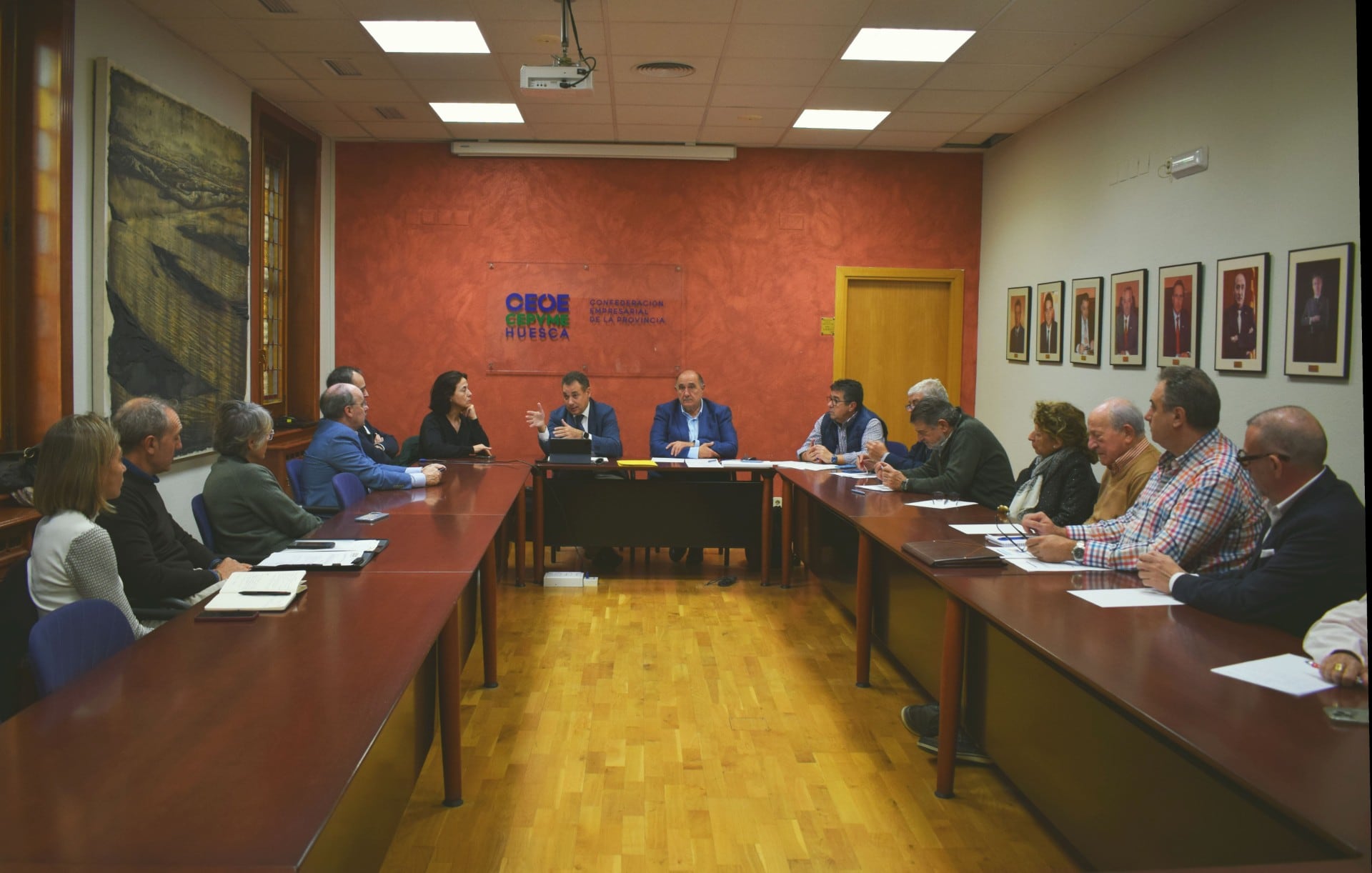 Comité Ejecutivo de CEOE CEPYME Huesca
