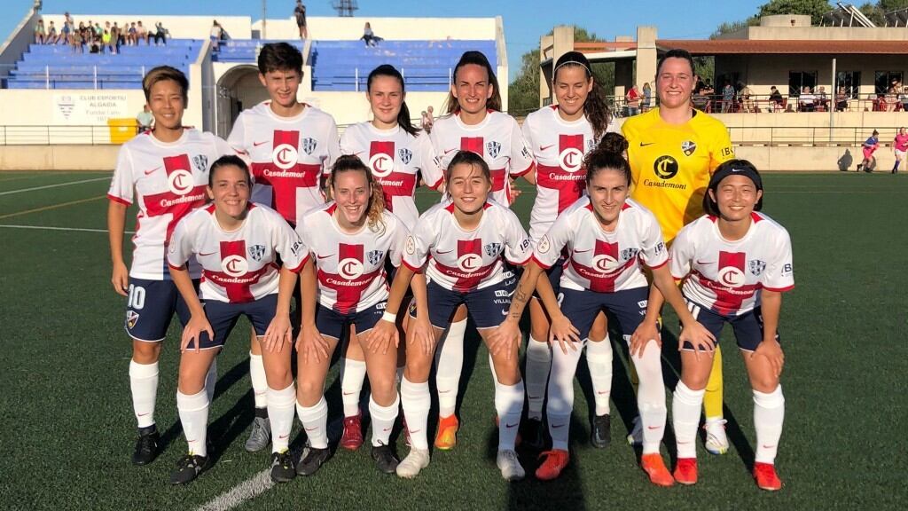 El equipo femenino de la SD Huesca sigue contando sus partidos por victorias