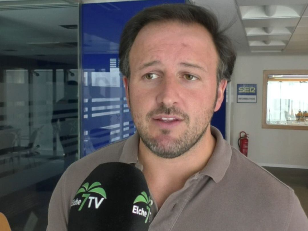 Pablo Ruz, presidente del PP de Elche