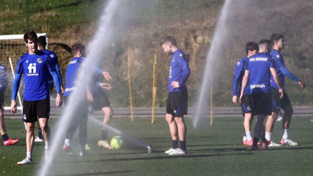 Entrenamiento en Zubieta