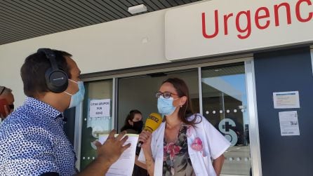 El programa ha comenzado a las puertas de las Urgencias del Hospital Universitario de Toledo