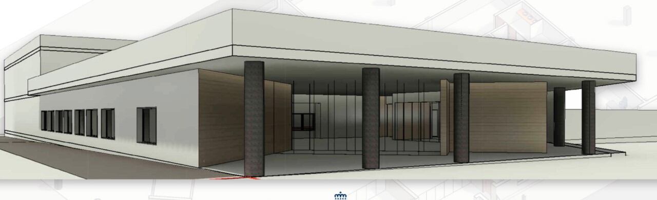 Proyecto entrada estación autobuses de Guadalajara