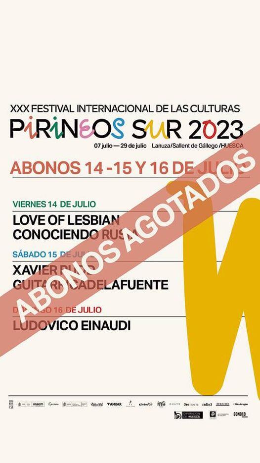 Quedan entradas para los pases diarios