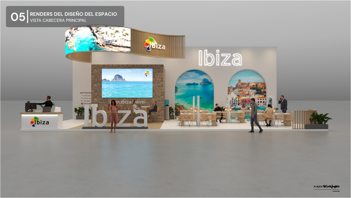 Imagen del stand de Ibiza