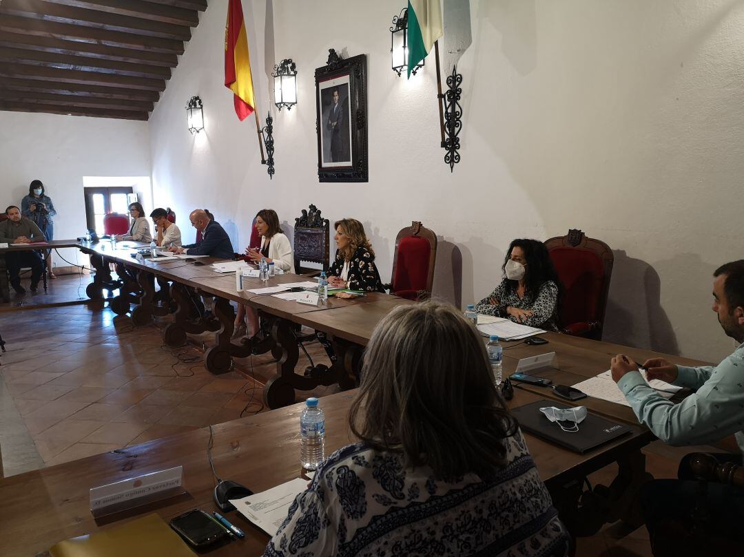 Salón de plenos del Ayuntamiento de Ronda