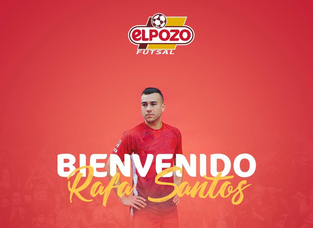 Rafa Santos ficha por ElPozo Murcia Costa Cálida