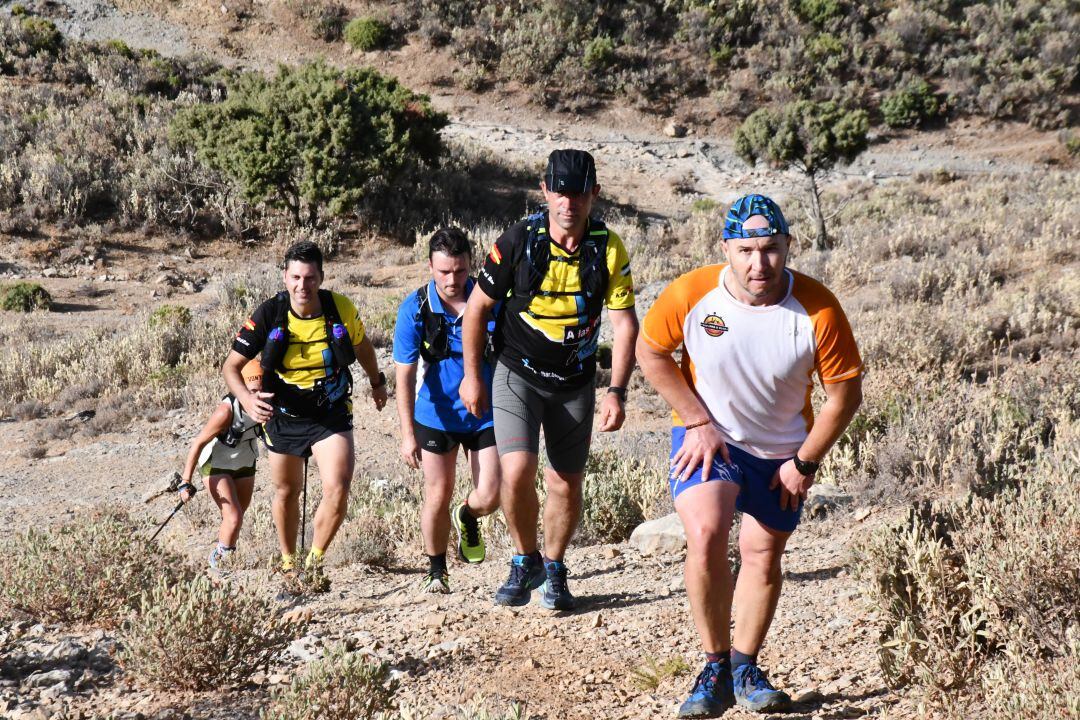 Un momento del entrenamiento