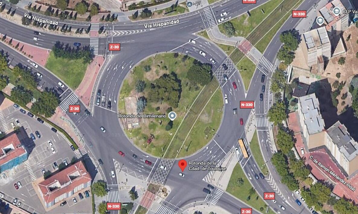 Rotonda de la ciudad de Toulouse