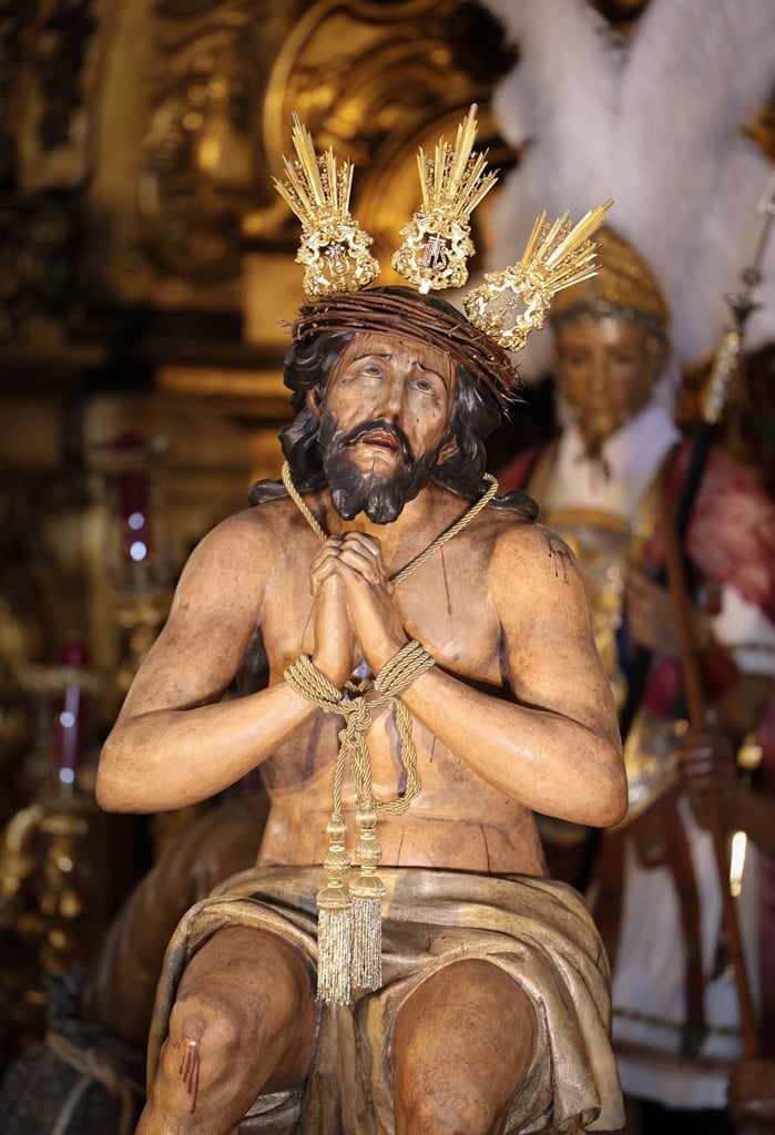 El Señor de las Penas de La Estrella en su paso de misterio