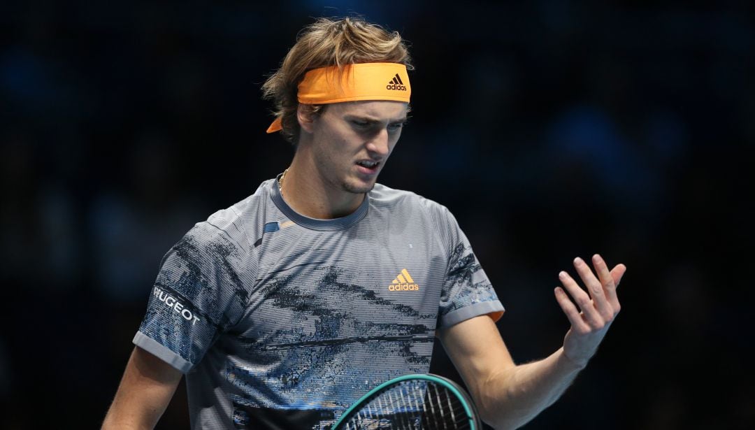 Alexander Zverev, durante las recientes ATP Finals