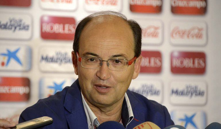 16/07/14 PRETEMPORADA SEVILLA CF  RUEDA DE PRENSA 
 JOSE CASTRO PRESIDENTE PEPE CASTRO