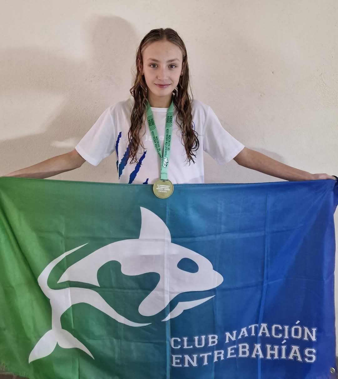 Carlota Mena Orozco, del Club Natación Jerez,  convocada para la selección andaluza