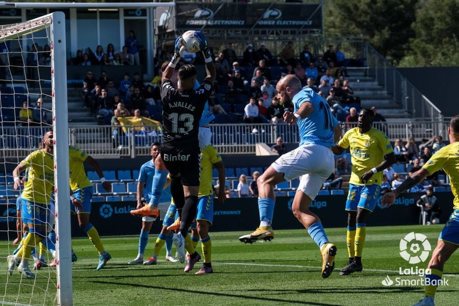 Imagen del choque de la Liga SmartBank