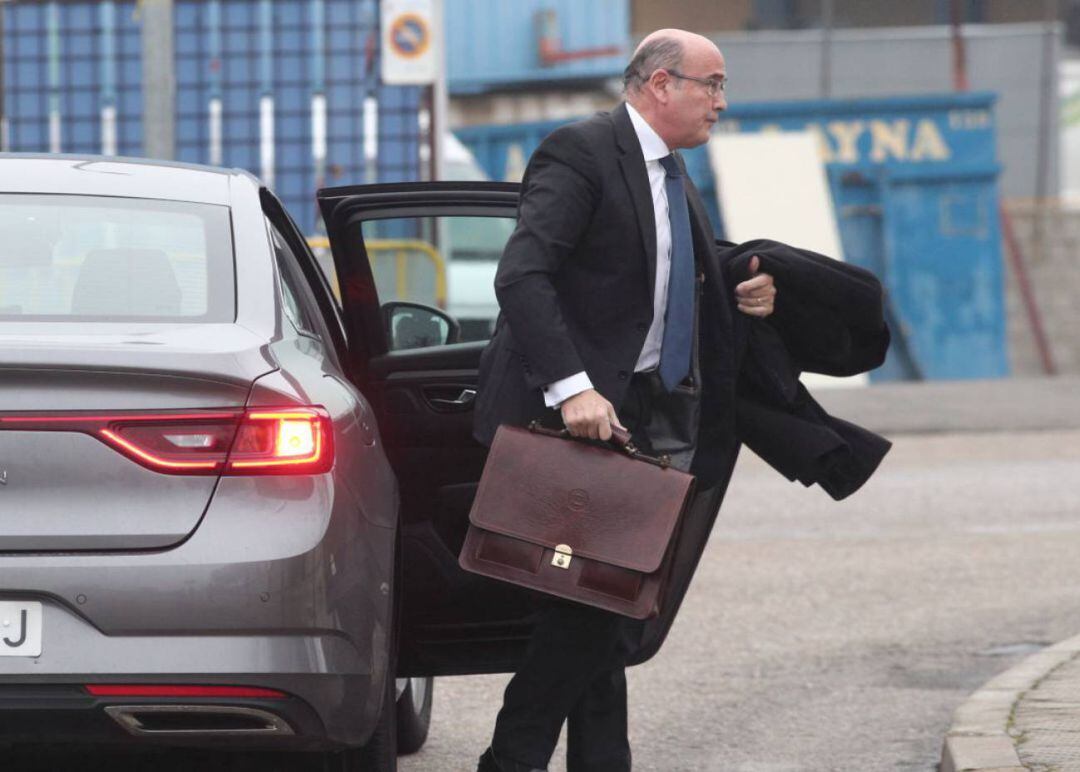 El coronel Pérez de los Cobos llegando a la Audiencia Nacional en una imagen de archivo