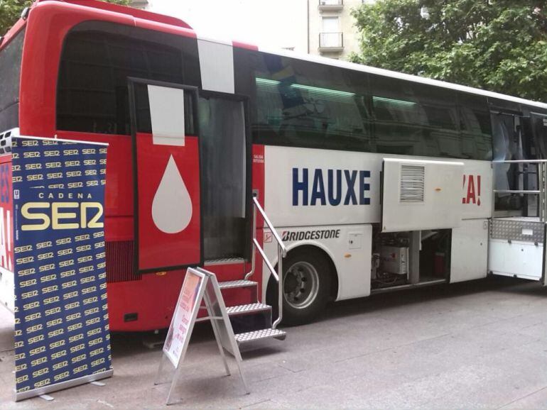 Maratón donantes de sangre de Euskadi