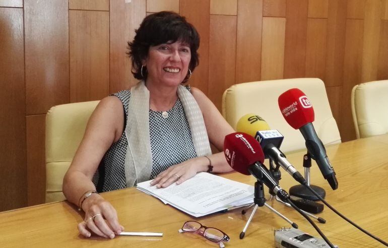 La concejala de Urbanismo del Ayuntamiento de Elda, Pilar Calpena 