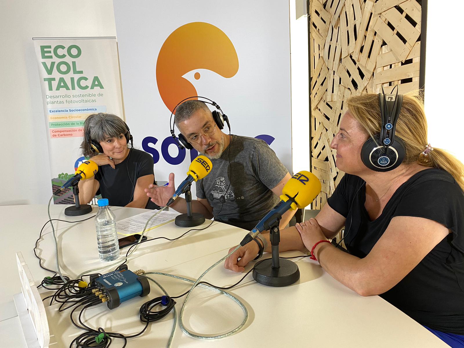 Rosa Manzano y Rocío Asensio, responsables del Laboratorio de Educación Circular (Circúbica), invitadas del especial Hoy por hoy desde Soltec