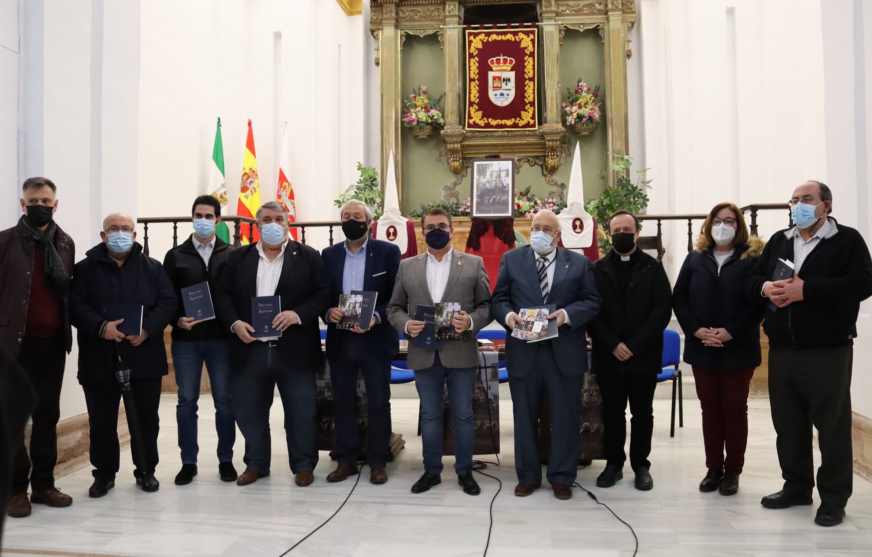 Presentación publicaciones Semana Santa Andújar 2022.