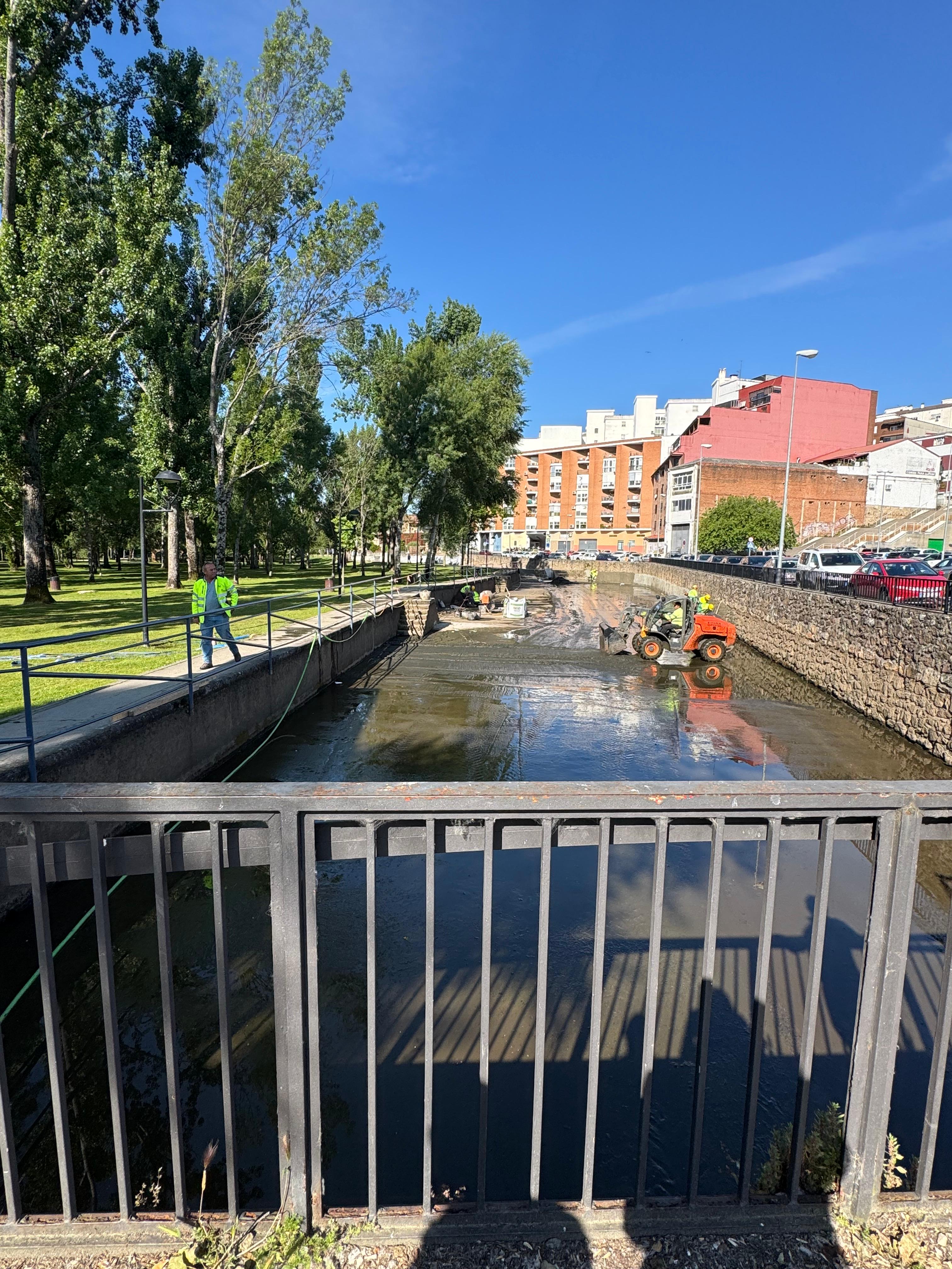Obras en el canal de La Isla