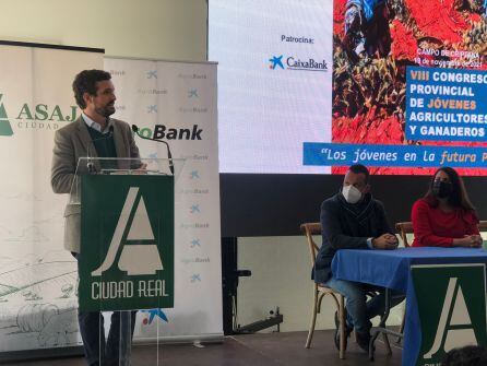 Pablo Casado en el Congreso de Jóvenes Agricultores y Ganaderos de ASAJA