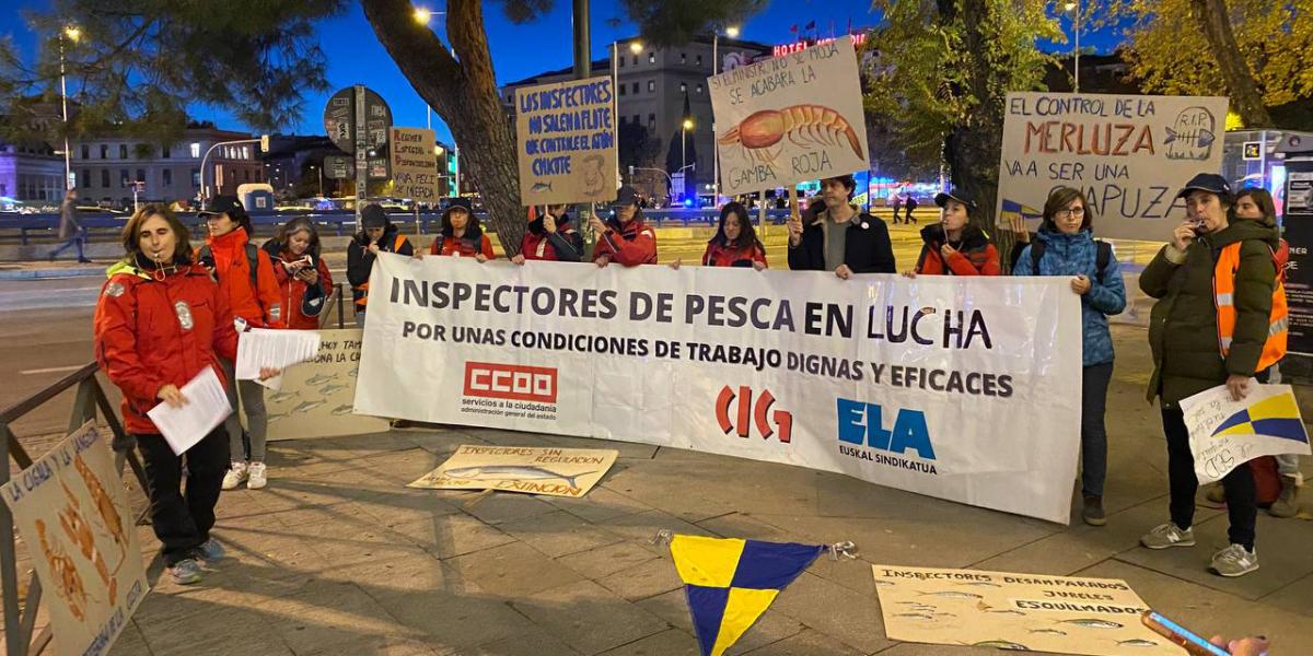 Reclaman condiciones de trabajo dignas y eficaces en la inspección de pesca