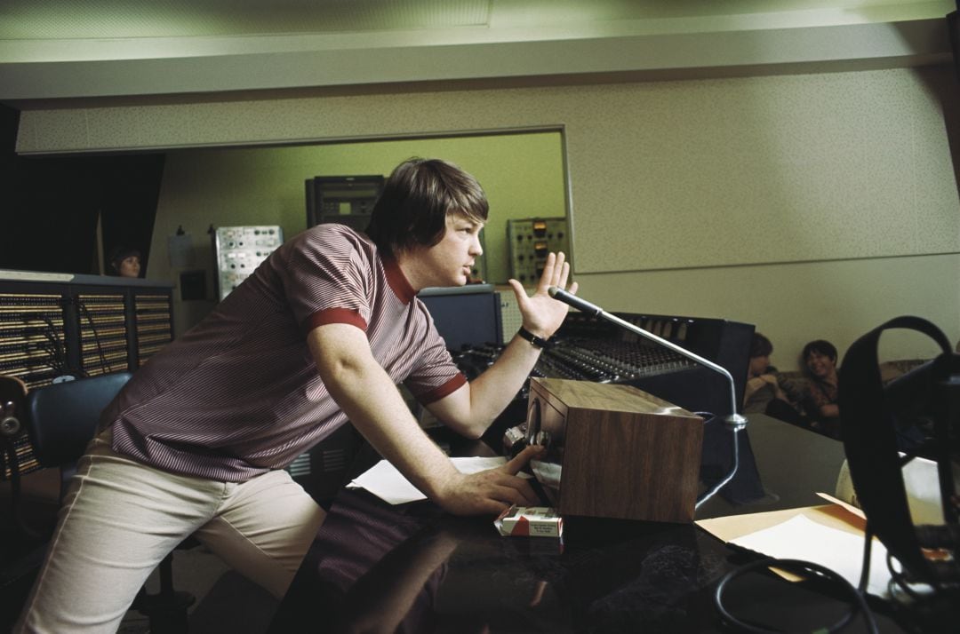 Brian Wilson en el estudio durante la grabación de &#039;Pet Sounds&#039;