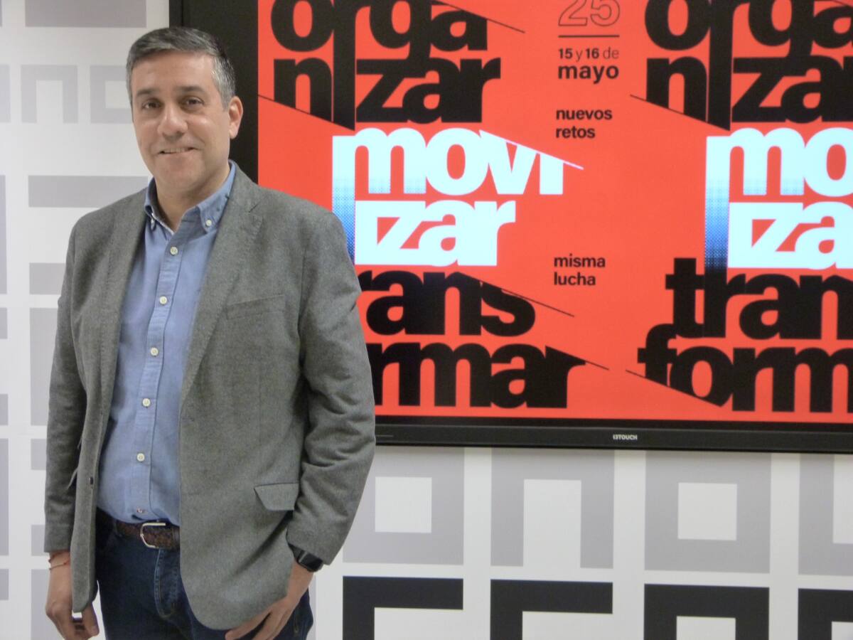 Javier Oterga, candidato para alcanzar la Secretaría General de CCOO en C-LM