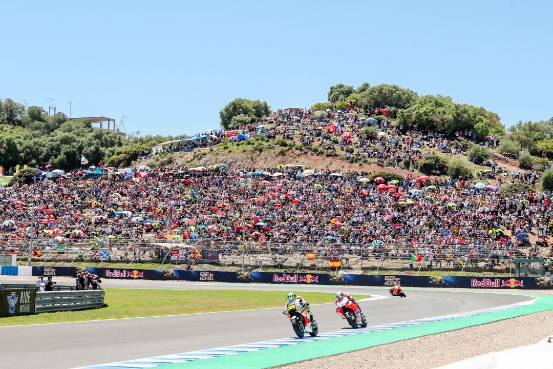 Imagen en el Circuito de Jerez del último Gran Premio de España