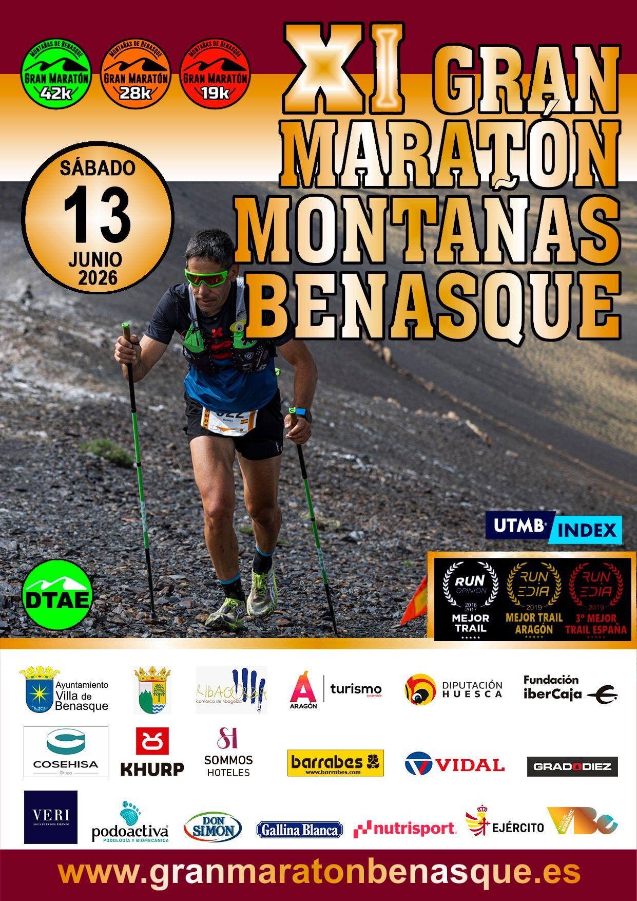 Cartel de la GMMB que anuncia la fecha del 13 de junio de 2026