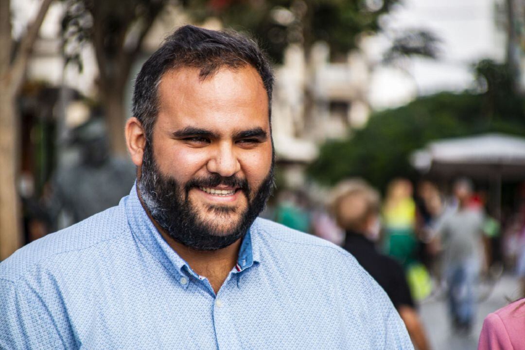 Samuel Martín, consejero de CC-PNC en el Cabildo de Lanzarote.