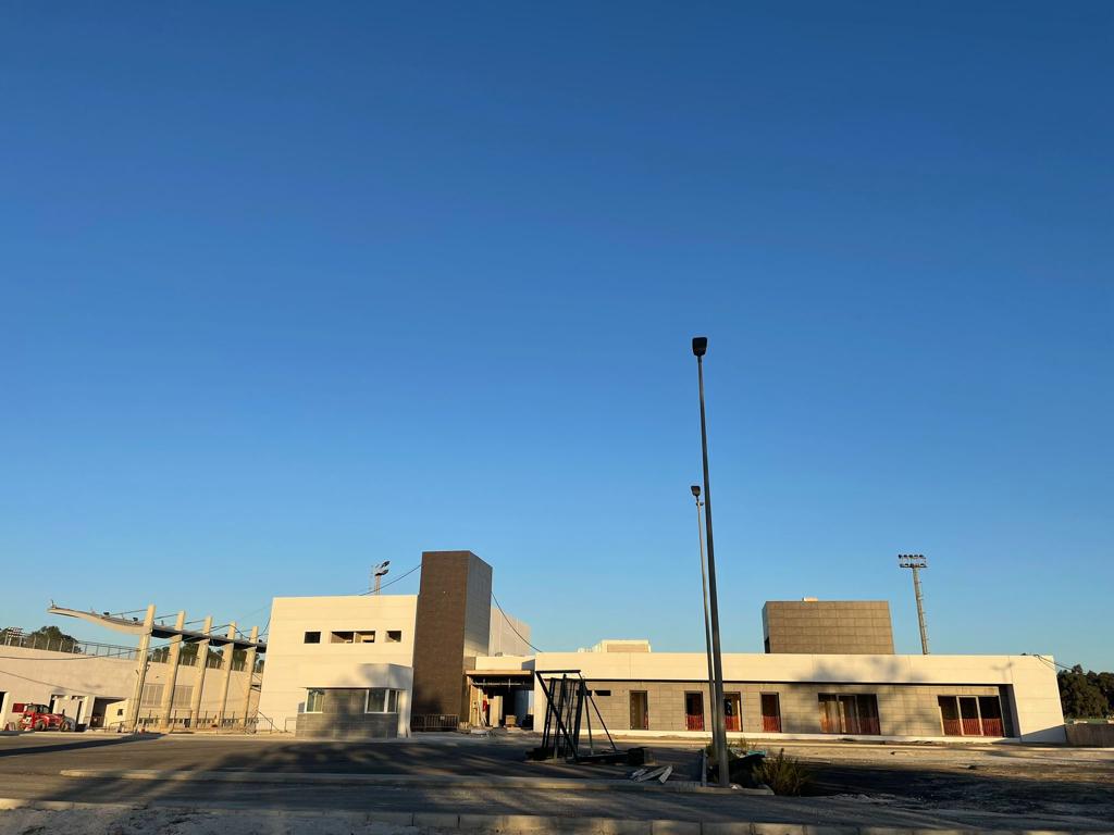 Instalaciones de la nueva ciudad deportiva del Málaga CF