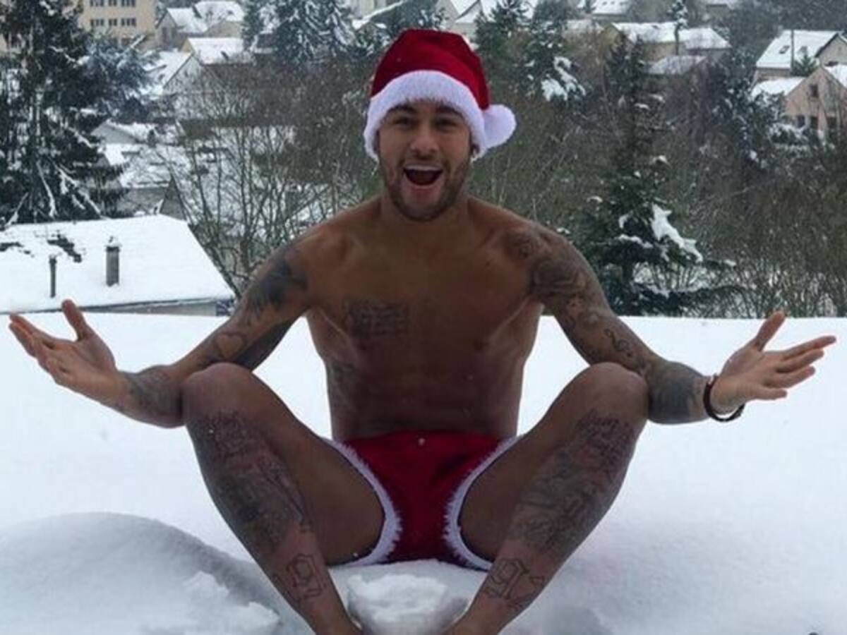 La extraña foto de Neymar a cinco días de uno de los partidos de su vida