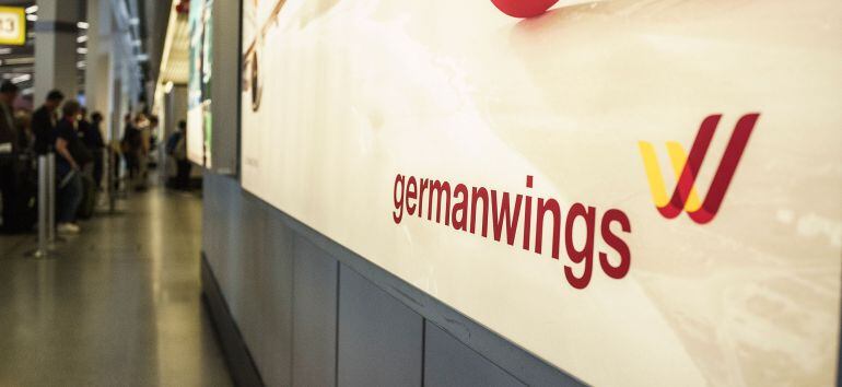 FILE: Germanwings Airbus Crashes In Southern France BERLIN, GERMANY - AUGUST 29: A Germanwings advert is displayed during a nationwide 6-hour strike by Germanwings pilots at Tegel Airport that grounded 116 flights on August 29, 2014 in Berlin, Germany. Th