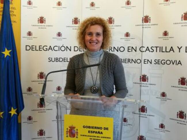 Imágen en archivo de Lirio Martin, subdelegada del Gobierno en Segovia